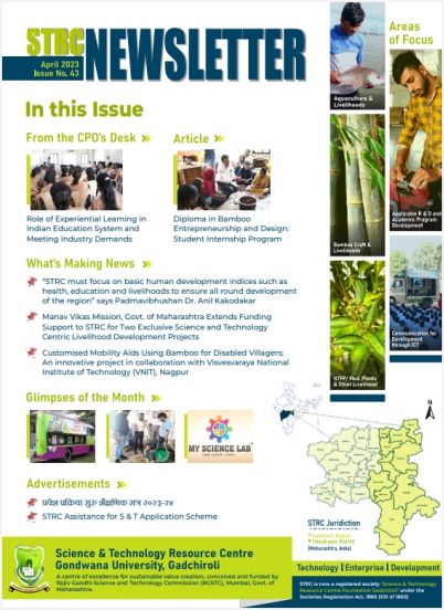 STRC Newsletter April 2023- coverpage