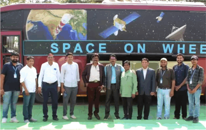 ISRO’s ‘Space on Wheels’ in STRC of Gondwana University