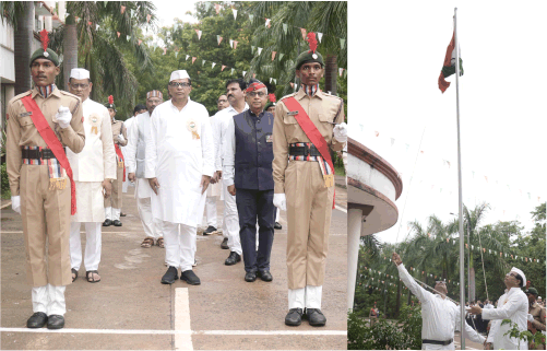 Transforming Independence into Opportunities - Celebrating 79th Independence Day at Gondwana University