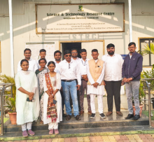 STRc gadchiroli -77th Republic Day Celebrated at Gondwana University