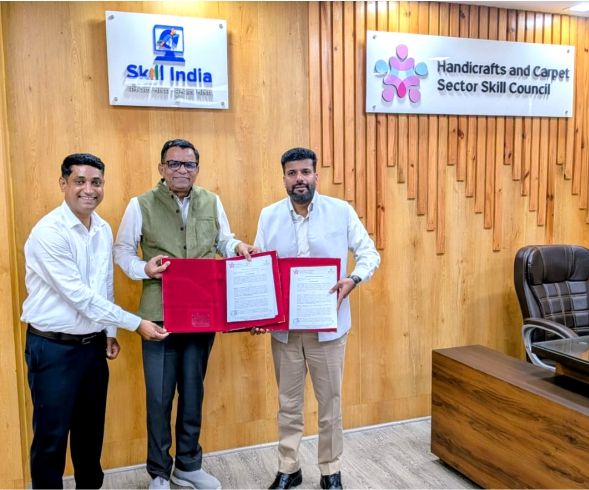 4.National Recognition for STRC as a Centre of Excellence by Handicrafts and Carpet Sector Skill Council, New Delhi