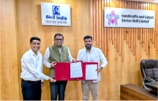 National Recognition for STRC as a Centre of Excellence by Handicrafts and Carpet Sector Skill Council, New Delhi